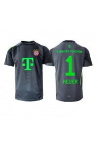 Bayern Munich Manuel Neuer #1 Maalivahti Jalkapallovaatteet Vieraspaita 2025-26 Lyhythihainen